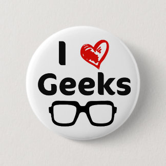 Liebe I Geeks Button