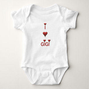 Liebe I Gigi Baby-Säugling Baby Strampler