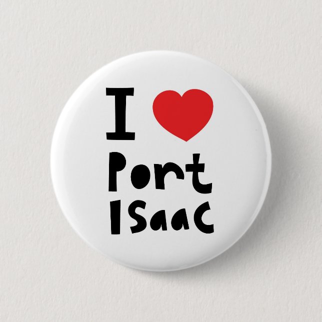 Liebe I Hafen Isaac Button (Vorderseite)