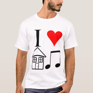 Liebe I Haus-Musik T-Shirt