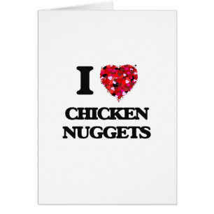 Liebe I Huhn-Nuggets