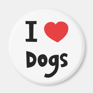 Liebe I Hunde Magnet