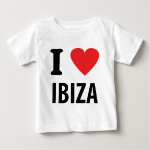 Liebe I Ibiza Ikone Baby T-shirt