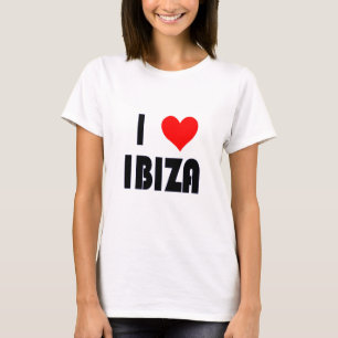 Liebe I Ibiza T-Stück T-Shirt