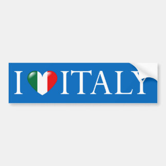 Liebe I Italien-Aufkleber Autoaufkleber