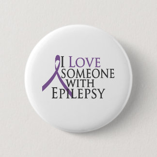 Liebe I jemand mit Epilepsie Button