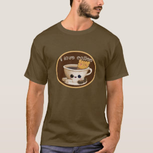 Liebe I Kaffee T-Shirt