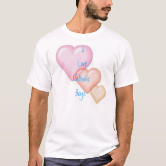 Liebe I Katholisch-Jungen T-Shirt