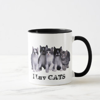 Liebe I Katzen von Junglewalk.com Tasse