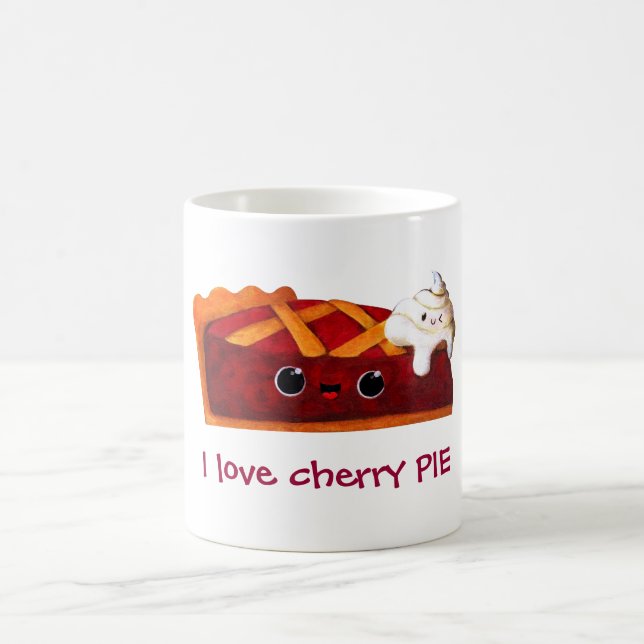 Liebe I Kirschtorte Kaffeetasse (Mittel)