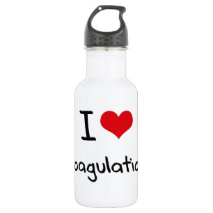 Liebe I Koagulation Trinkflasche