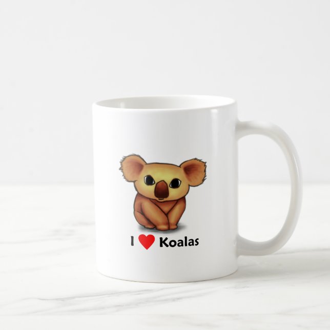 Liebe I Koala Kaffeetasse (Rechts)
