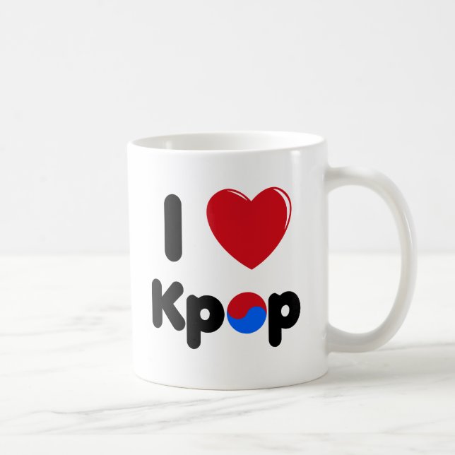 Liebe I Kpop Tasse (Rechts)