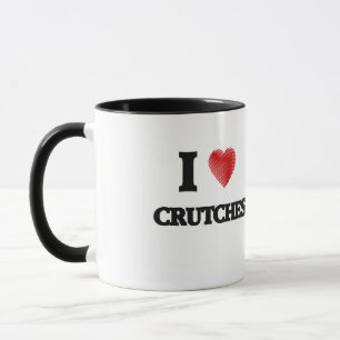 Liebe I Krücken Tasse