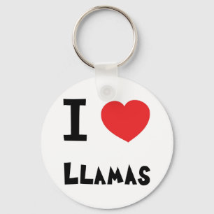 Liebe I Lamas Schlüsselanhänger