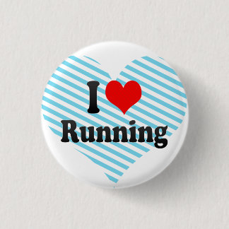 Liebe I Laufen Button