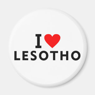 Liebe I Lesotho-Land wie Herzreisetourismus Magnet