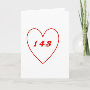 Liebe, i-Liebe Sie Karte