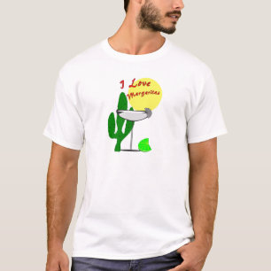 Liebe I Margaritas--Margarita-Liebhaber-T - Shirts