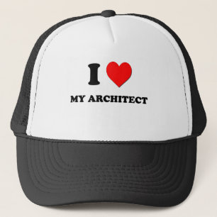 Liebe I mein Architekt Truckerkappe
