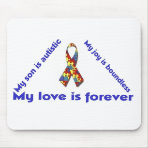 Liebe I mein autistisches Kind - einzigartiges Mousepad