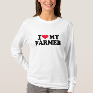 Liebe I mein Bauer T-Shirt