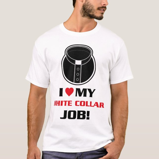 Liebe I mein Bürojob T-Shirt (Vorderseite)