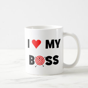 Liebe I mein Chef Kaffeetasse