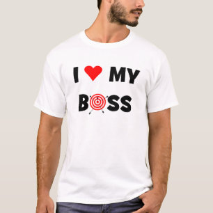 Liebe I mein Chef T-Shirt