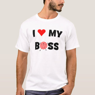 Liebe I mein Chef T-Shirt