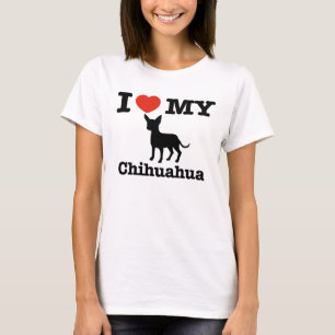 Liebe I mein Chihuahua T-Shirt