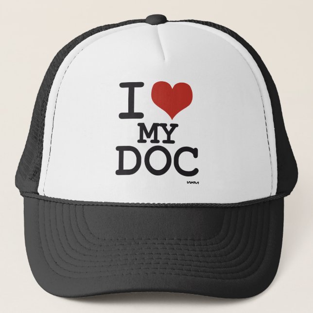 Liebe I mein Doc. - Doktor Truckerkappe (Vorderseite)