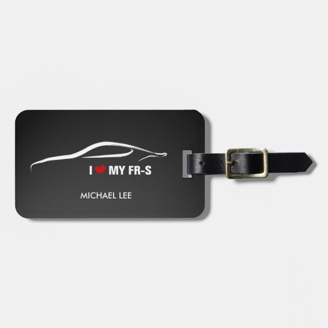 Liebe I mein FR-S Gepäckanhänger (Vorderseite horizontal)