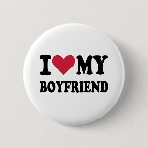 Liebe I mein Freund Button