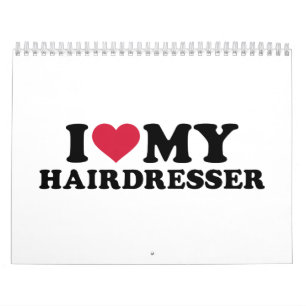 Liebe I mein Friseur Kalender