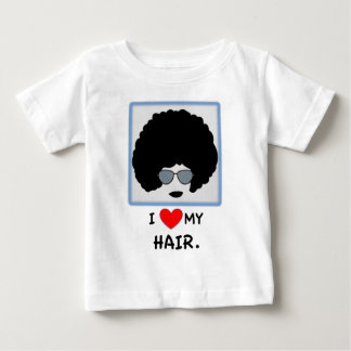 Liebe I mein Haar - Afro Baby T-shirt