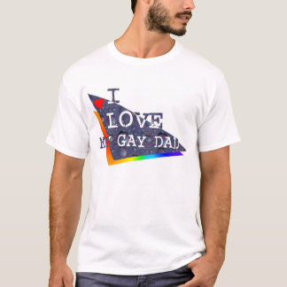 Liebe I mein homosexueller Vati T-Shirt