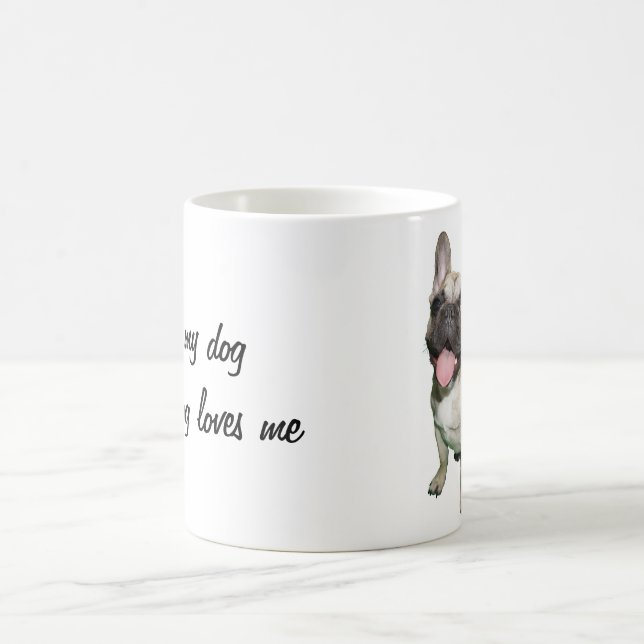 Liebe I mein Hund und meine HundeLieben ich Kaffeetasse (Mittel)