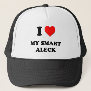 Liebe I mein intelligentes Aleck Truckerkappe