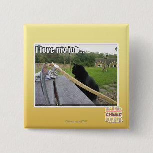 Liebe I mein Job Button