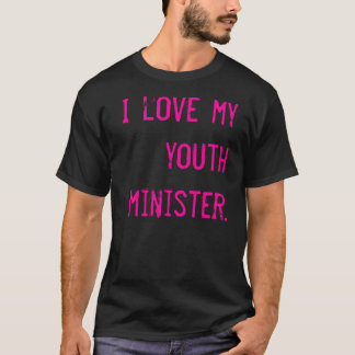 Liebe I mein Jugendminister T-Shirt