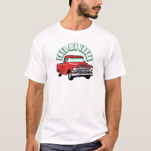 Liebe I mein LKW - alt, klassischer roter T-Shirt