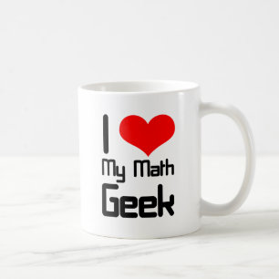 Liebe I mein Mathe Geek Kaffeetasse