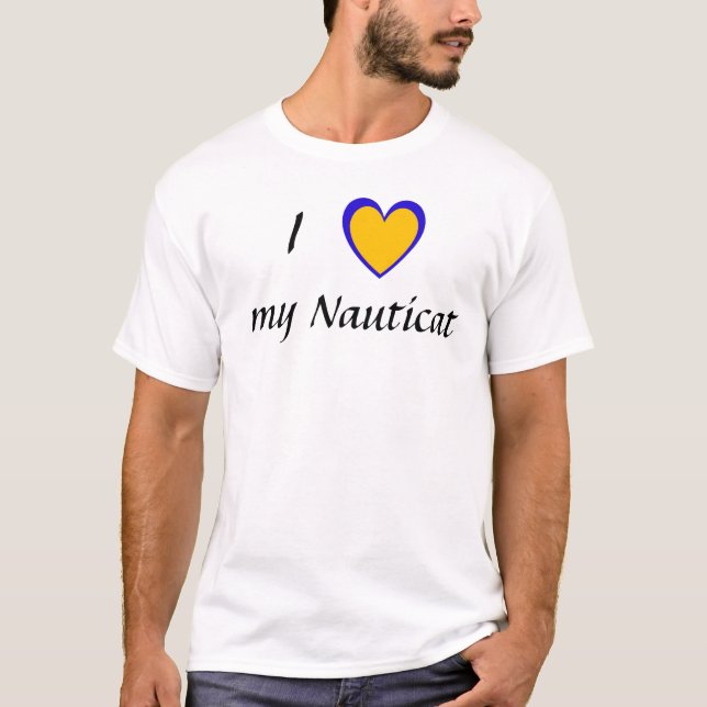 Liebe I mein Nauticat T-Shirt (Vorderseite)