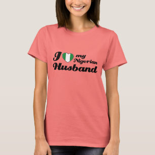 Liebe I mein nigerischer Ehemann T-Shirt