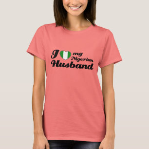 Liebe I mein nigerischer Ehemann-T - Shirtentwurf T-Shirt