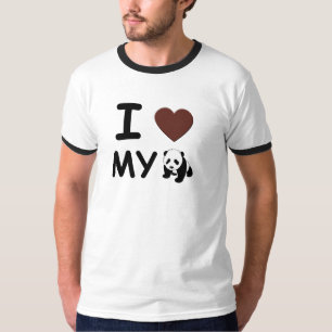 Liebe I mein PANDA T-Shirt