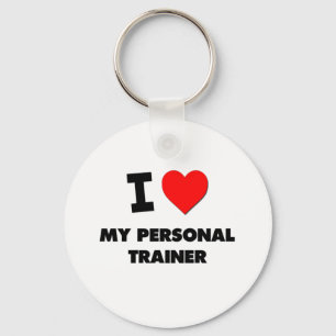 Liebe I mein persönlicher Trainer Schlüsselanhänger