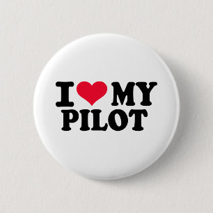 Liebe I mein Pilot Button