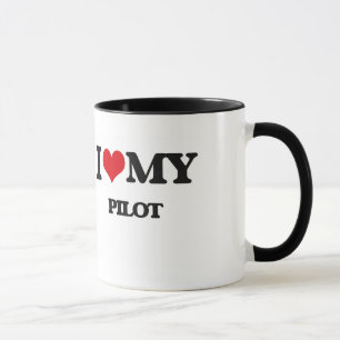 Liebe I mein Pilot Tasse